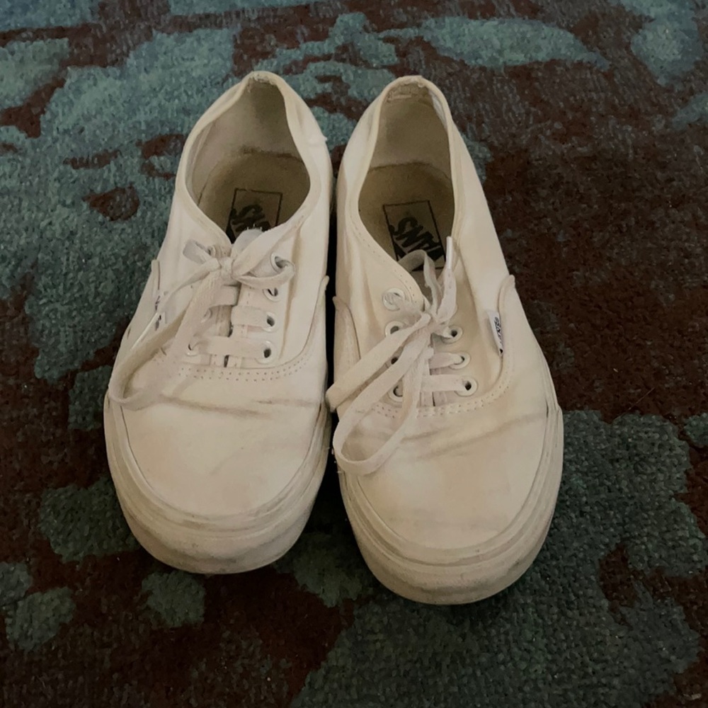 White Classic Vans